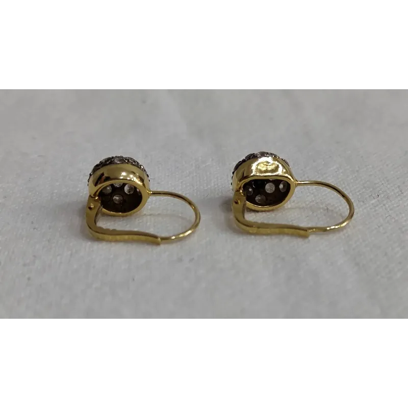 Boucles d'oreilles en or jaune