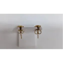 Boucles d'oreilles en or jaune