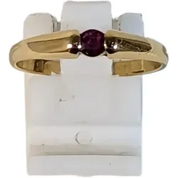 Bague Rubis en or jaune