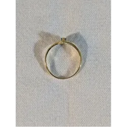 Bague Emeraude en or jaune