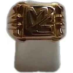 Chevalière en or jaune 18 carats