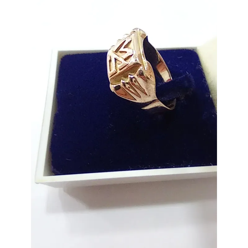 Chevalière en or jaune 18 carats