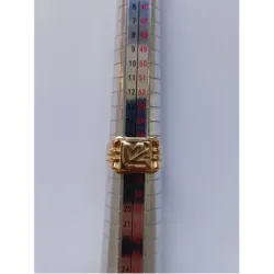 Chevalière en or jaune 18 carats