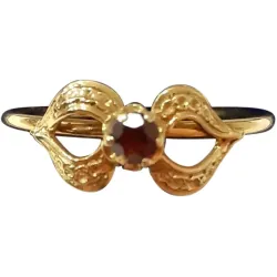 Bague Solitaire en or jaune 18 carats