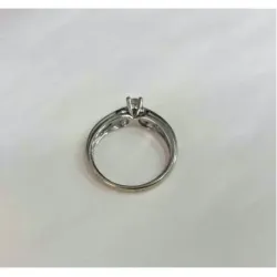 Bague Didier Guérin en or blanc
