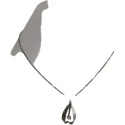 Collier en or blanc et diamant