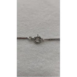 Collier en or blanc et diamant