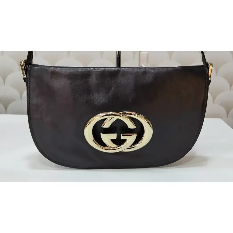 Gucci - Sac à main en cuir Blondie