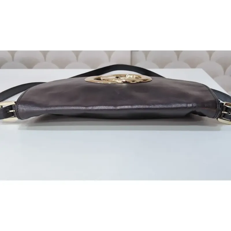 Gucci - Sac à main en cuir Blondie