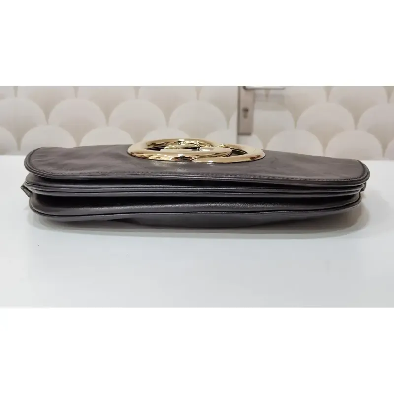 Gucci - Sac à main en cuir Blondie