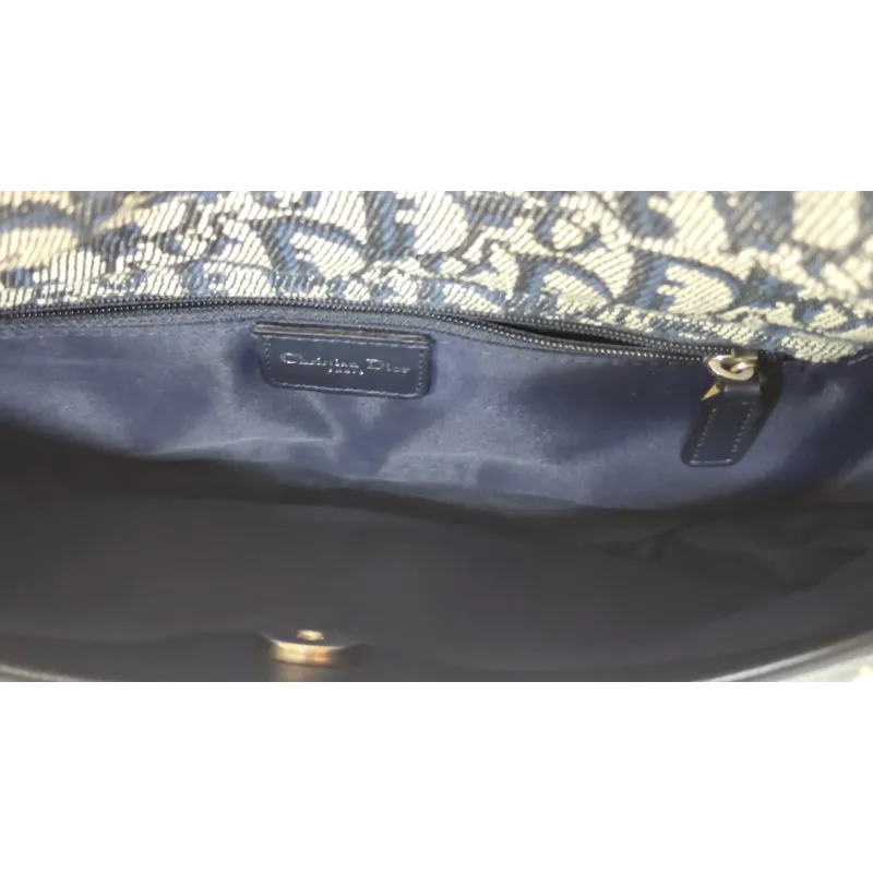 Dior - Sac à main en toile Trotter