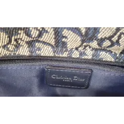 Dior - Sac à main en toile Trotter