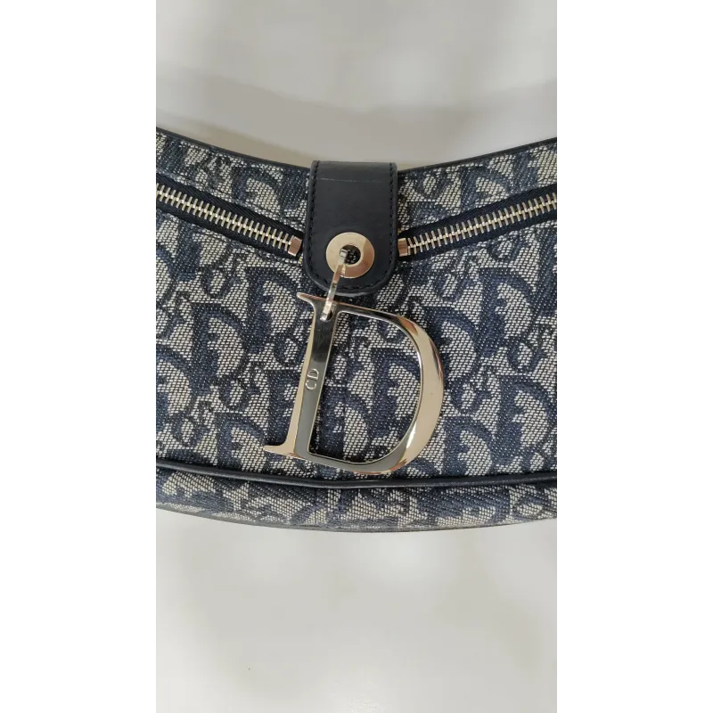 Dior - Sac à main en toile Trotter