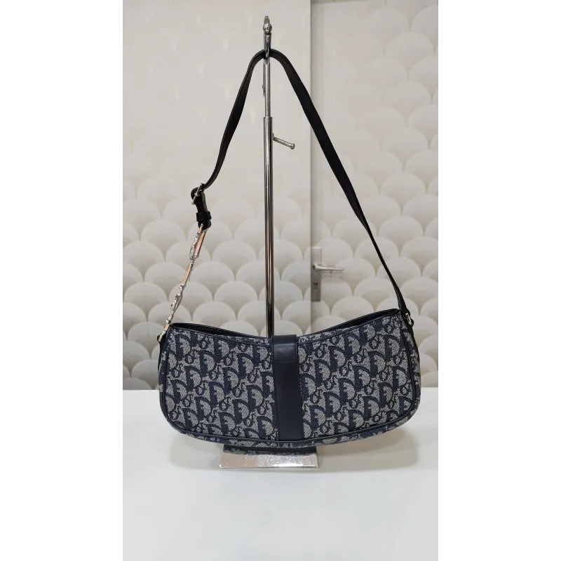 Dior - Sac à main en toile Trotter