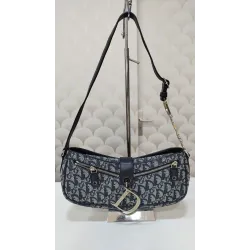 Dior - Sac à main en toile Trotter
