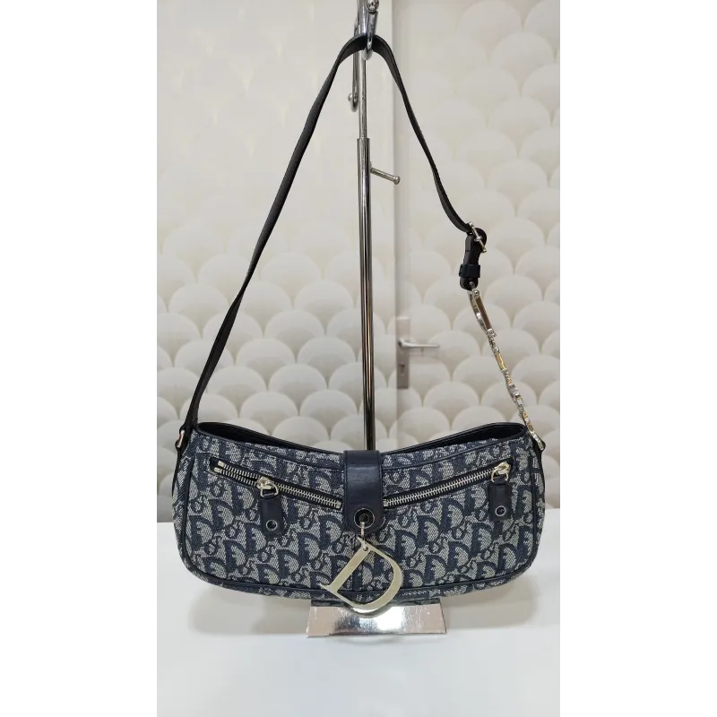 Dior - Sac à main en toile Trotter