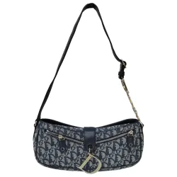 Dior - Sac à main en toile Trotter