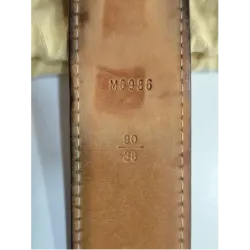 Ceinture Louis Vuitton Monogram & Boucle Dorée