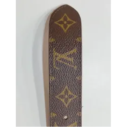 Ceinture Louis Vuitton Monogram & Boucle Dorée