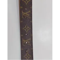 Ceinture Louis Vuitton Monogram & Boucle Dorée