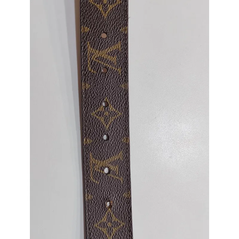 Ceinture Louis Vuitton Monogram & Boucle Dorée