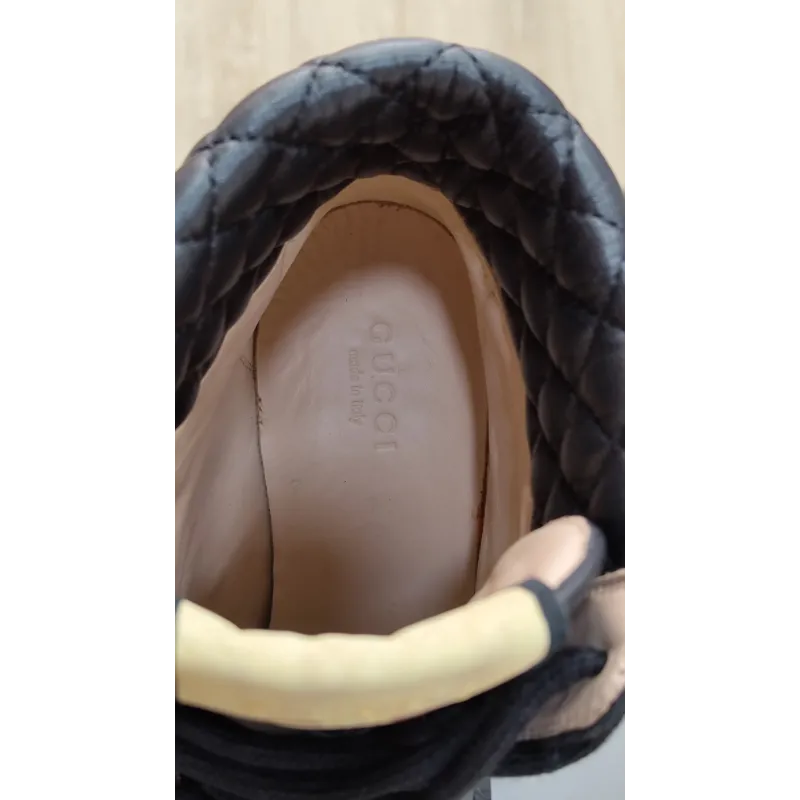 Gucci - Bottes en cuir 37.5