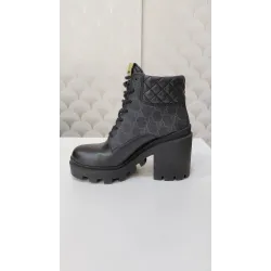 Gucci - Bottes en cuir 37.5