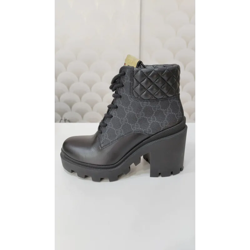 Gucci - Bottes en cuir 37.5