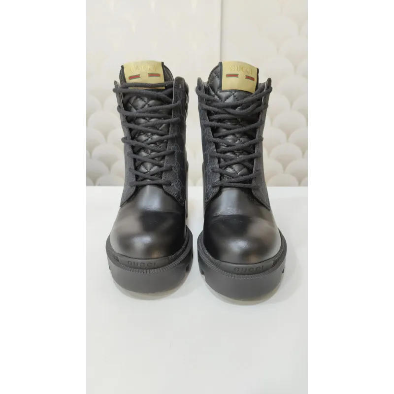Gucci - Bottes en cuir 37.5