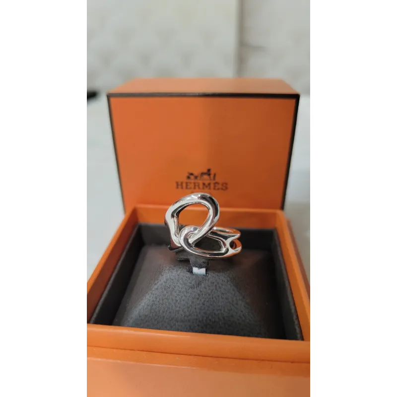 Hermès - Bague en argent