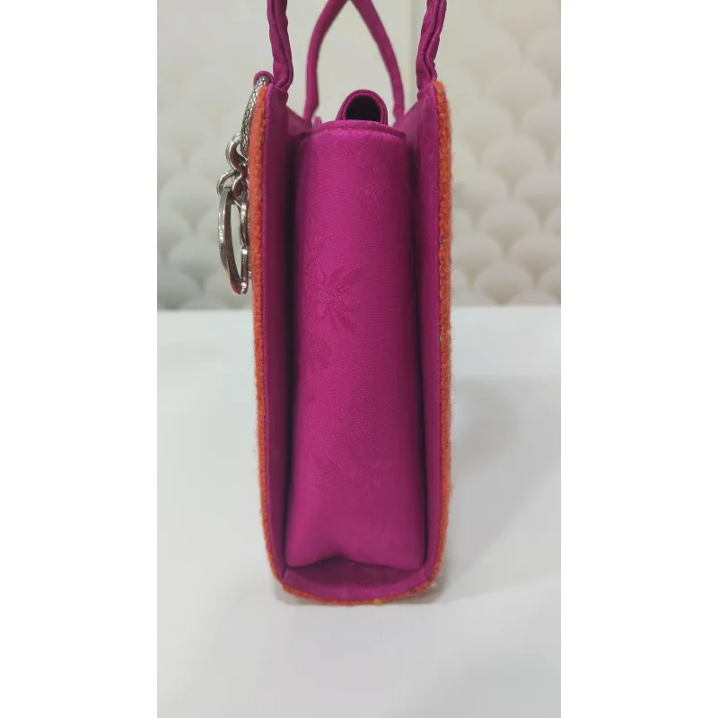 Dior - Sac à main en tweed Lady Dior