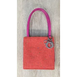 Dior - Sac à main en tweed Lady Dior