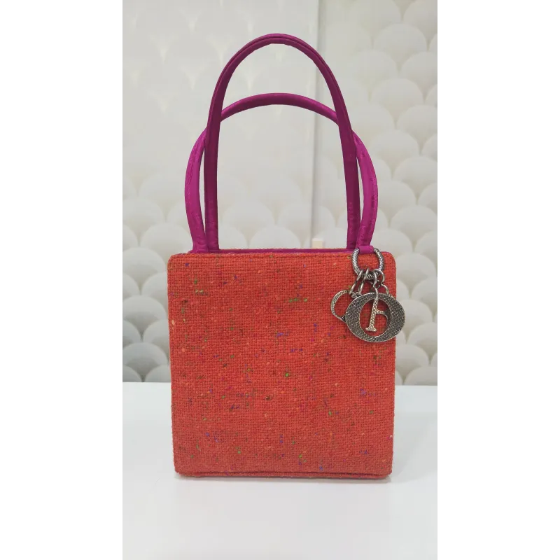 Dior - Sac à main en tweed Lady Dior