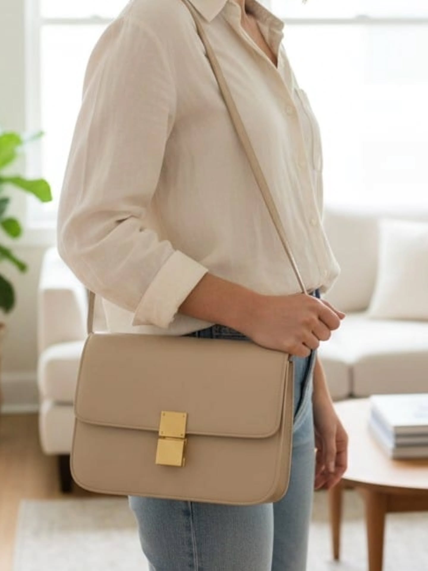 L'élégance à l'état pur 

Le minimalisme n'a jamais été aussi captivant. Découvrez cette pièce iconique @celine , un mélange parfait de cuir texturé premium et de détails dorés brossés.

Qu’il accompagne un blazer structuré ou une robe fluide en soie, ce sac est l'investissement intemporel par excellence. Une silhouette épurée pour celles qui savent que le luxe réside dans les détails.

#LuxuryBag #MinimalistStyle #ClassicChic #VintageVibes #HandbagLover LuxuryResale ModeEthique IconicDesign SacDeLuxe
