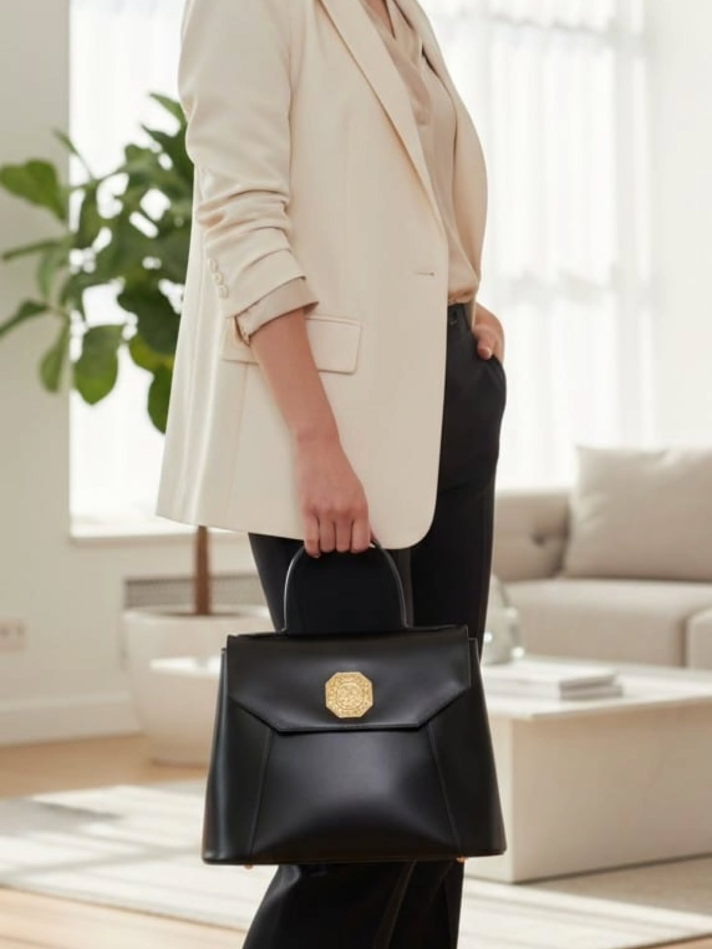 Pièce d’exception : Ce sac à main vintage YSL en cuir lisse noir est le témoin d’un savoir-faire inégalé. Avec son fermoir octogonal doré emblématique et sa silhouette structurée, il apporte une touche de noblesse à n’importe quelle tenue, du jean brut à la robe de soirée.
​État : Excellent état vintage (cuir nourri et accastillage brillant).
​Détails : Porté main, intérieur impeccable.
​Prix : [Insérer prix] €
​📩 Envoyez-moi un DM pour plus de photos ou pour l'adopter !
​#YSLVintage #SaintLaurentBag #VintageLuxury #ArchivesYSL #occasionneldepotvente